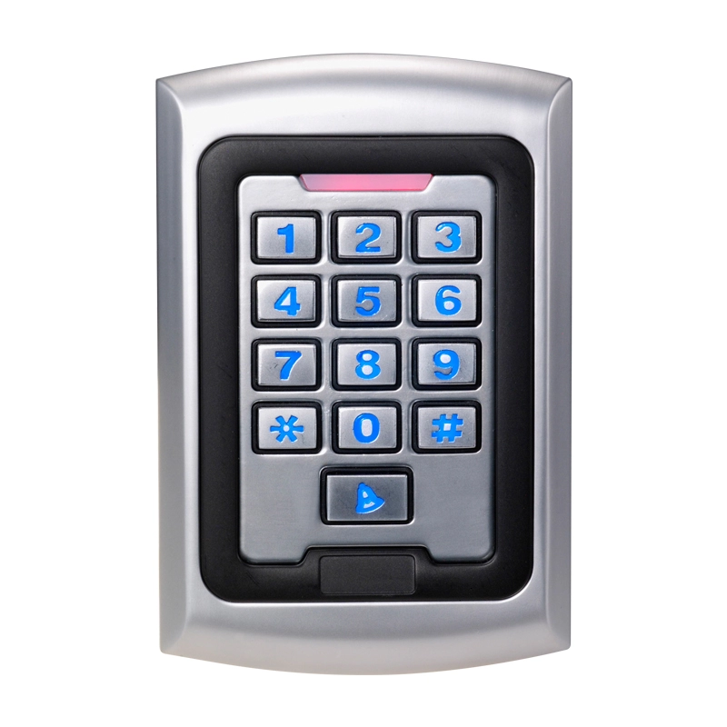 Antywandalowa kontrola dostępu do jednych drzwi z podświetlaną klawiaturą
