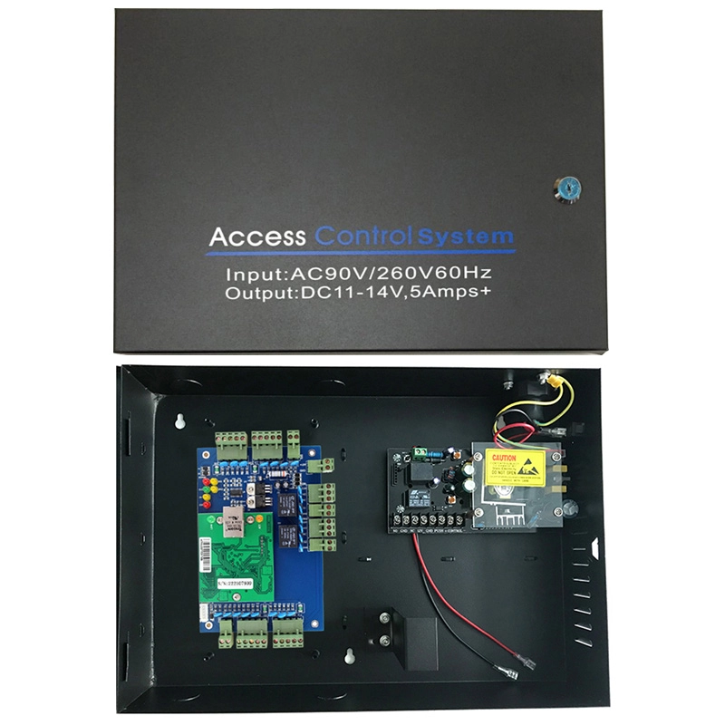 Dwudrzwiowy sieciowy panel kontroli dostępu RFID z zasilaczem dostępowym AC110V/220V