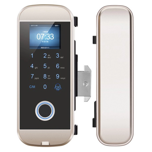 Bezkluczowe systemy domofonowe RFID z cyfrowymi zamkami do drzwi z ekranem dotykowym