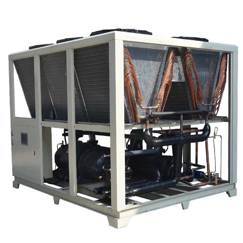 Przemysłowy agregat chłodniczy śrubowy chłodzony powietrzem o udźwigu 90 ton