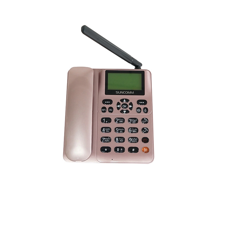 Stacjonarny telefon bezprzewodowy GSM z dwoma kartami SIM