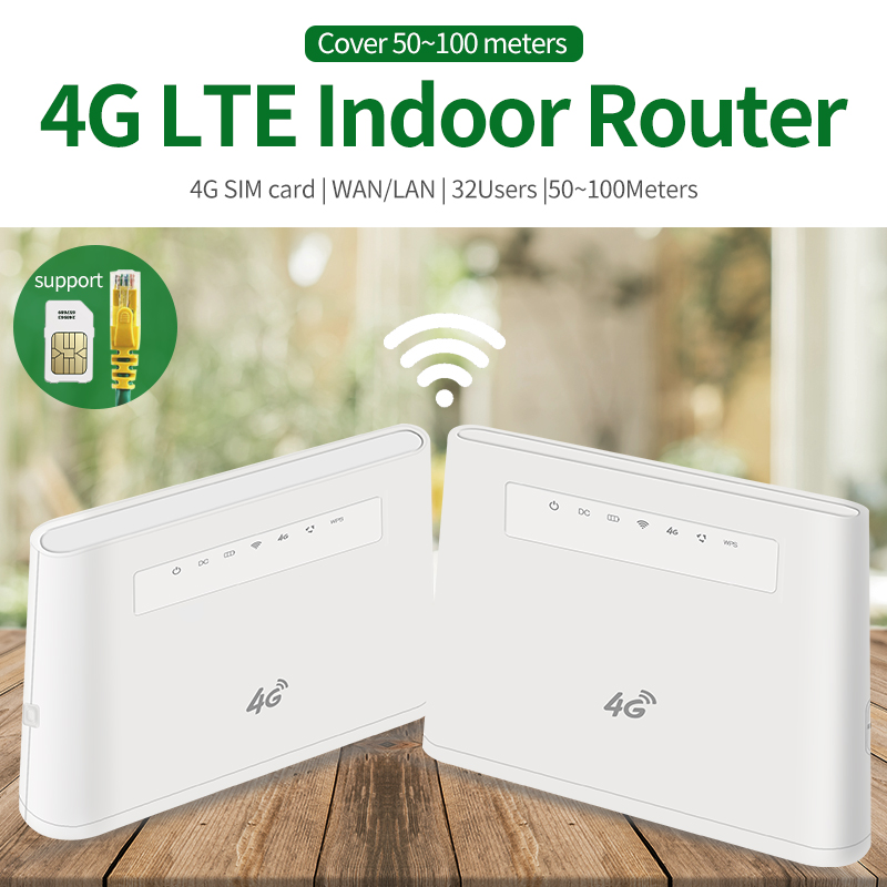 Wewnętrzny router bezprzewodowy 4G LTE o dużym zasięgu