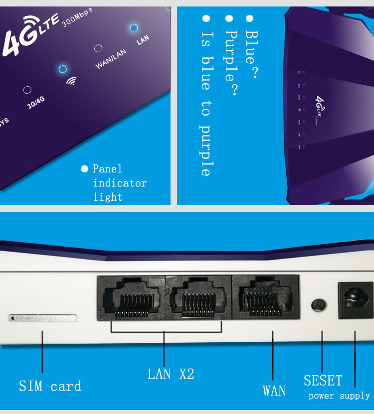 Bezprzewodowy router GSM R109A Office TD-LTE 4G