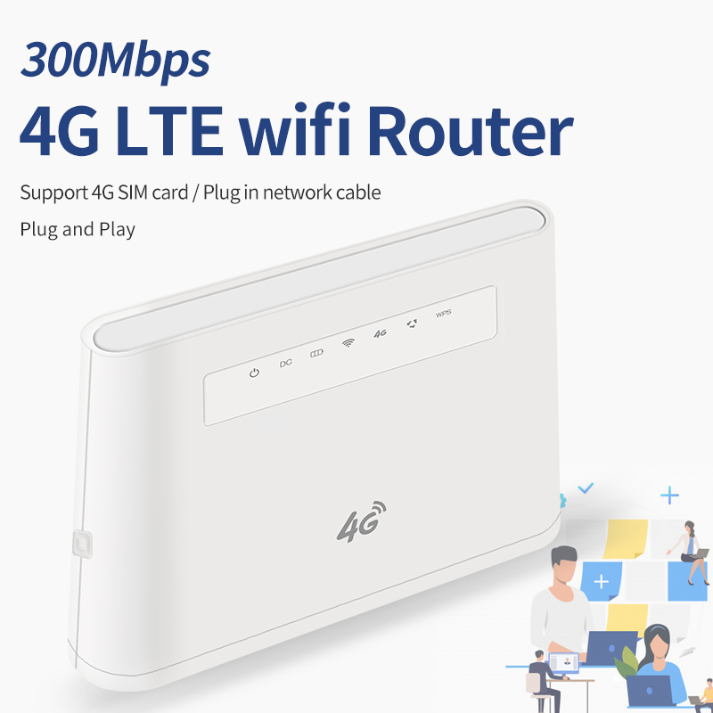 Wewnętrzny router bezprzewodowy 4G LTE o dużym zasięgu