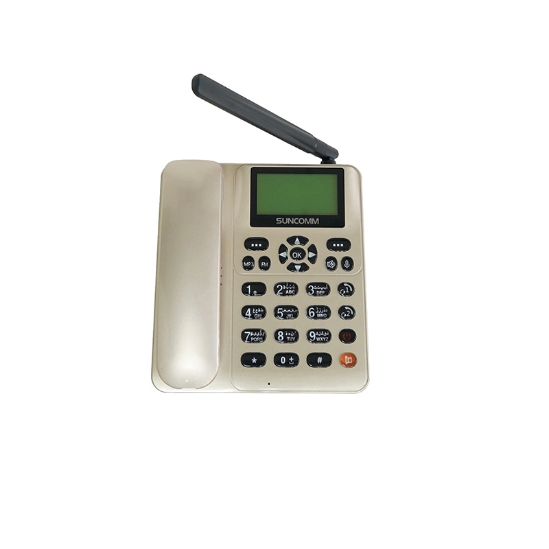 Stacjonarny telefon bezprzewodowy GSM z dwoma kartami SIM