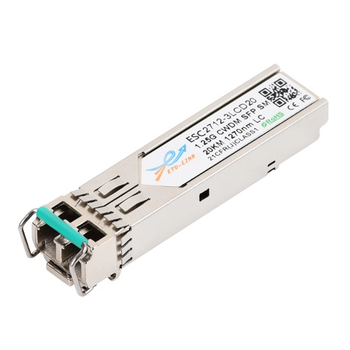 Transceiver optyczny LC 1,25G CWDM SFP 20KM