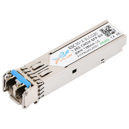 Transceiver optyczny LC 1,25G CWDM SFP 20KM